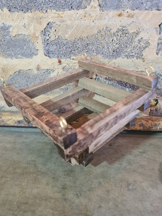 Wooden basket tapered 20cm